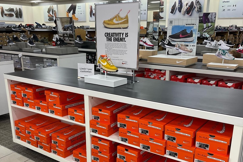 tom sachs nikecraft nike general purpose shoe archive white yellow kohls department store release date info photos price list buying guide story