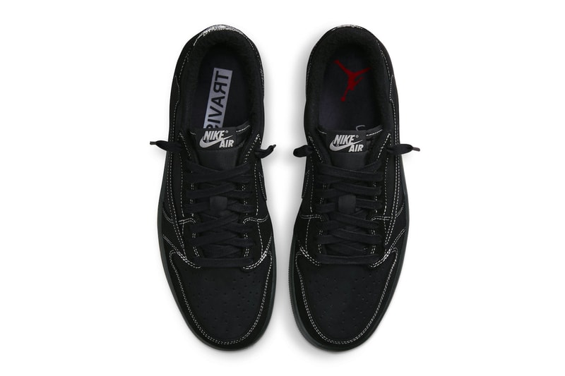 Travis Scott Air Jordan 1 Low OG SP Black Phantom Official Look Release Info DM7866-001 Date Buy Price Cactus Jack