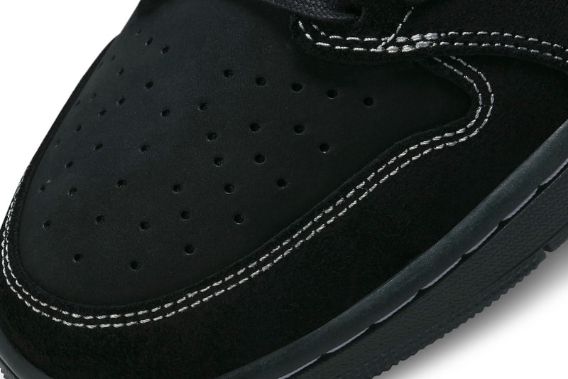 Travis Scott Air Jordan 1 Low OG SP Black Phantom Official Look Release Info DM7866-001 Date Buy Price Cactus Jack