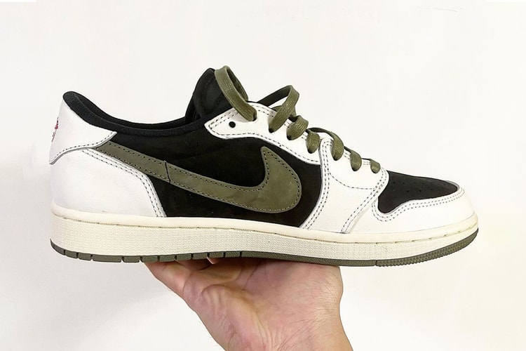 Take a First Look at the Travis Scott x Air Jordan 1 Low OG "Olive"