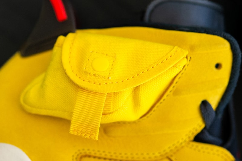 Travis Scott Air Jordan 6 Friends and Family Pictures release date offset yellow f&f fnf limited edition english sole