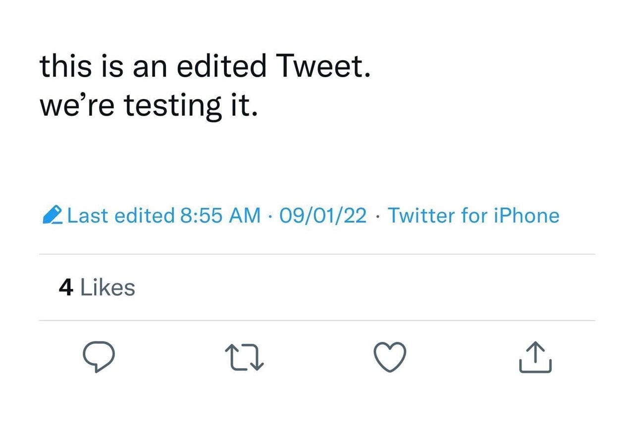 Twitter Is Testing the Long-Awaited Edit Button
