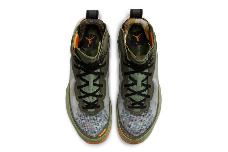 UNDEFEATED Air Jordan 37 Military Green DV6255 300 Release Info date store list buying guide photos price