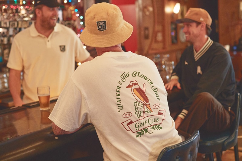 Walker Golf Things The Flower Shop Limited Collection bucket hat shirt polo jacket windbreaker pullover 