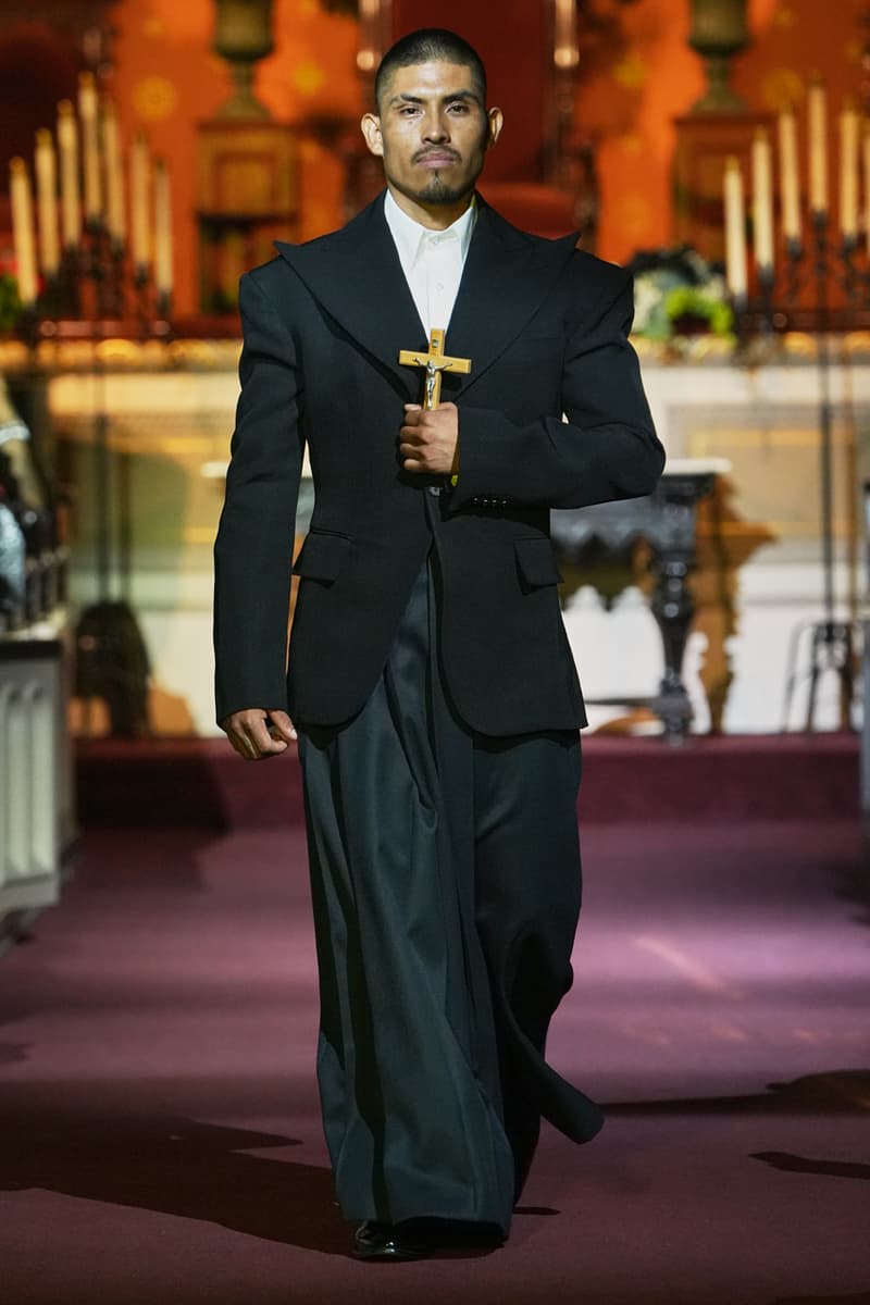 Willy Chavarria Took NYFW to Church for Spring Summer 2023