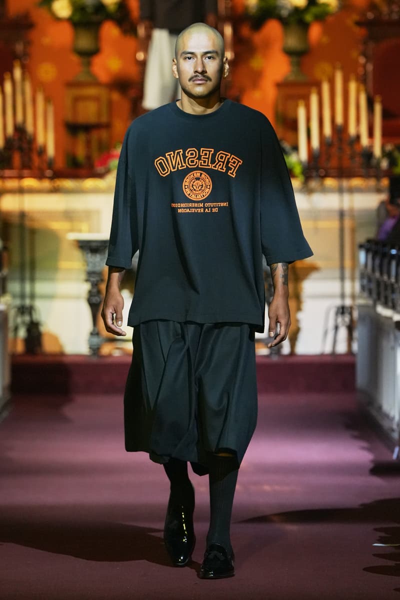 Willy Chavarria Took NYFW to Church for Spring Summer 2023