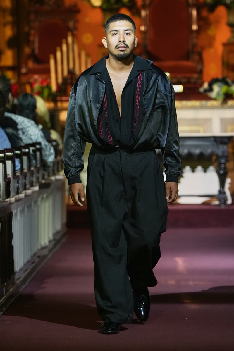 Willy Chavarria Took NYFW to Church for Spring Summer 2023