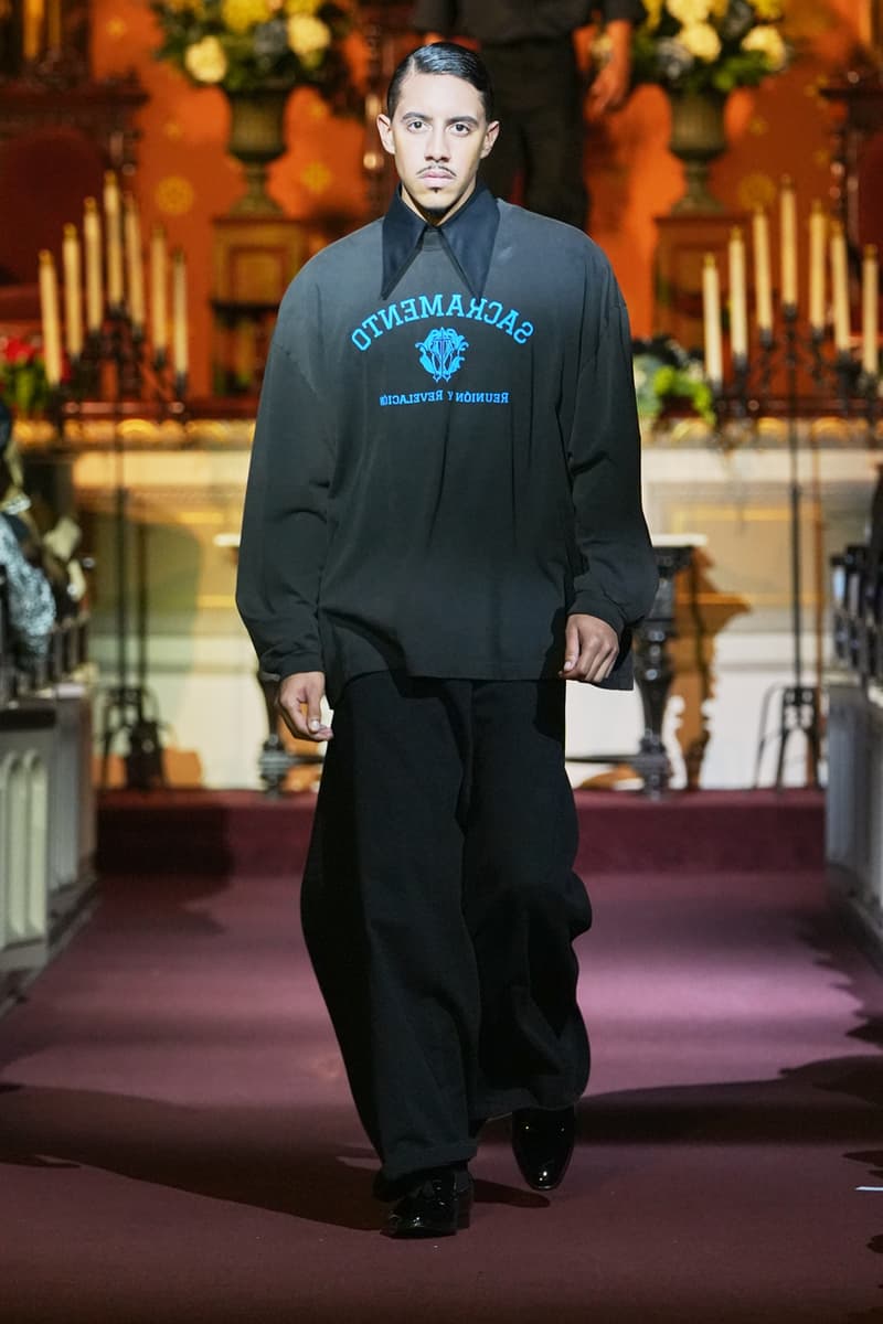 Willy Chavarria Took NYFW to Church for Spring Summer 2023