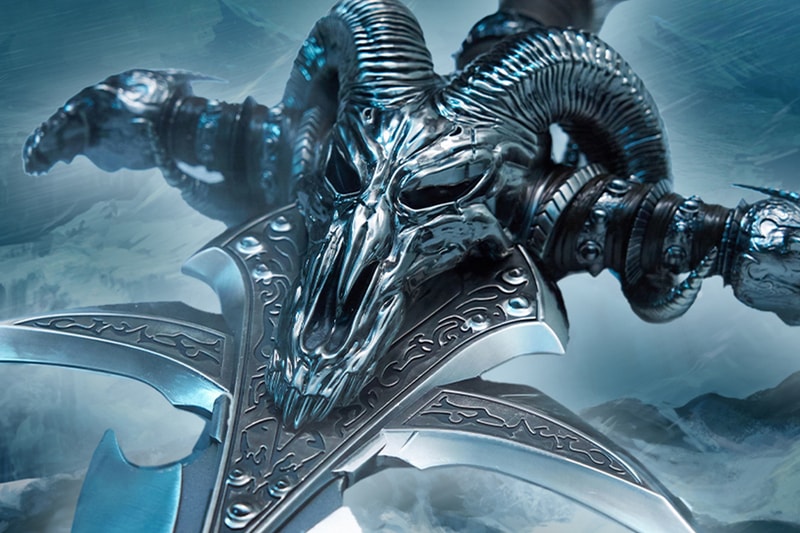 World of Warcraft Frostmourne Premium Replica Release Info Wrath of the Lich King