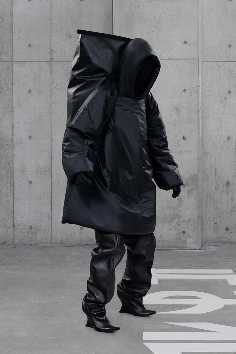 yeezy gap balenciaga collection release date info store list buying guide photos price ye kanye west demna anorak bag denim jacket round jacket hoodies tees jeans sweatpants backpack mockneck fleece jogging pant dove crop