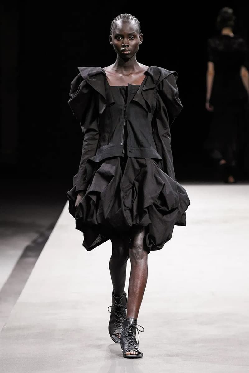 Yohji Yamamoto’s Tattered Elegance Set a Halfway Mark for Paris’ SS23 Collections