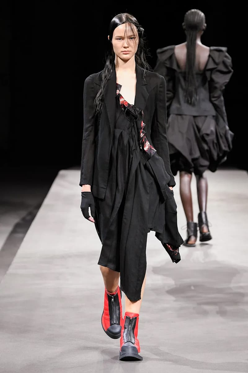 Yohji Yamamoto’s Tattered Elegance Set a Halfway Mark for Paris’ SS23 Collections