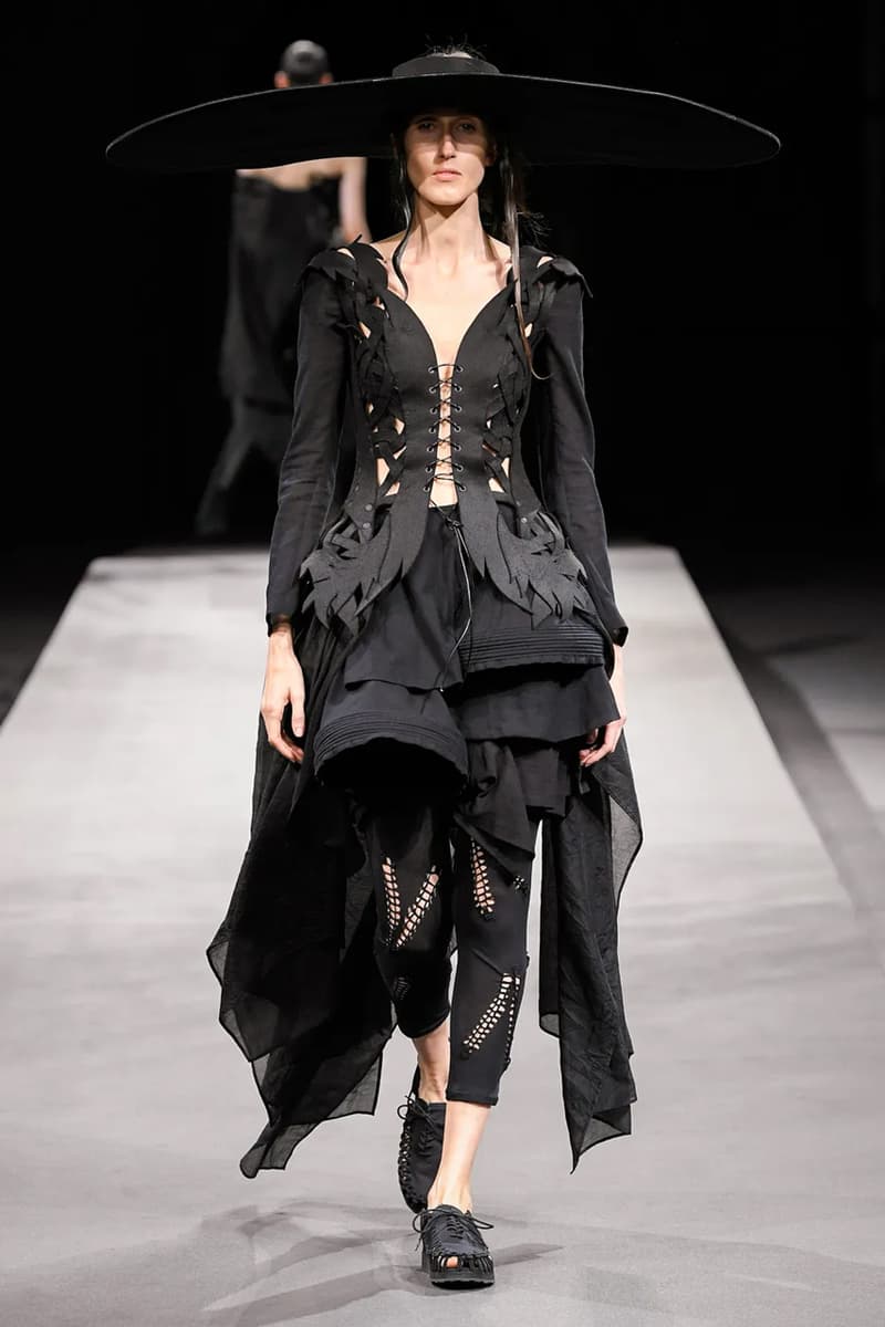 Yohji Yamamoto’s Tattered Elegance Set a Halfway Mark for Paris’ SS23 Collections