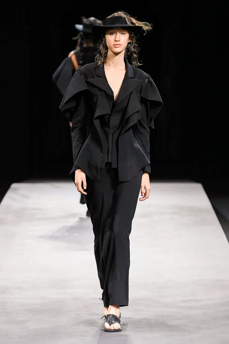 Yohji Yamamoto’s Tattered Elegance Set a Halfway Mark for Paris’ SS23 Collections