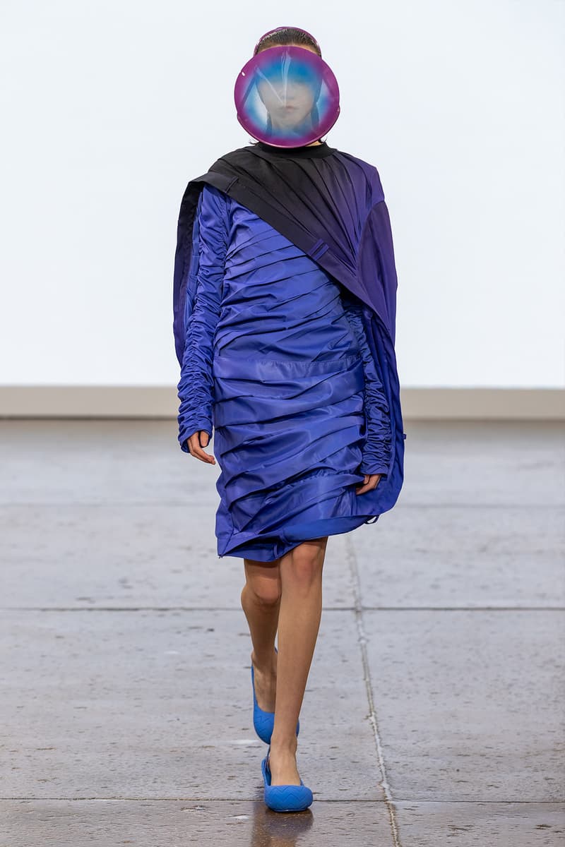 Yonghao Xie spring summer 2023 runway Collection runways Antewerp Royal Academy of Fine Art