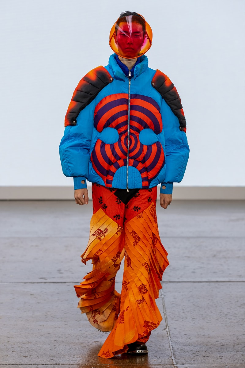 Yonghao Xie spring summer 2023 runway Collection runways Antewerp Royal Academy of Fine Art