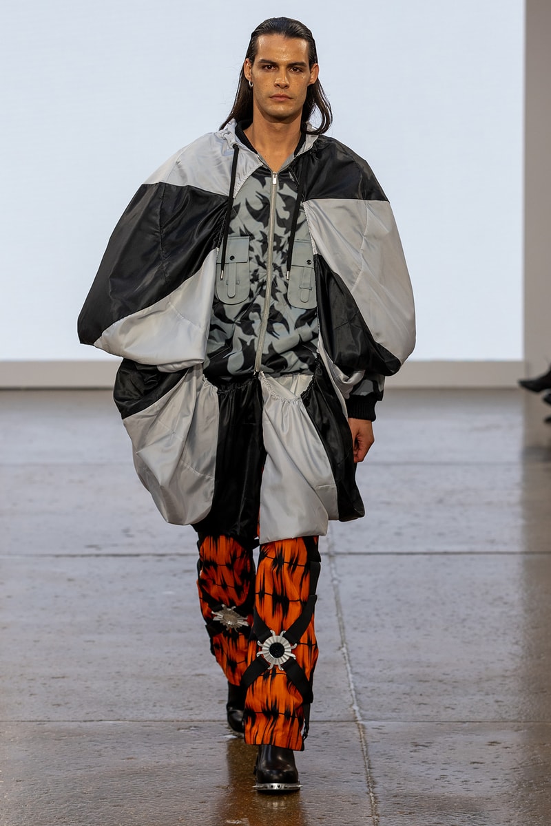 Yonghao Xie spring summer 2023 runway Collection runways Antewerp Royal Academy of Fine Art