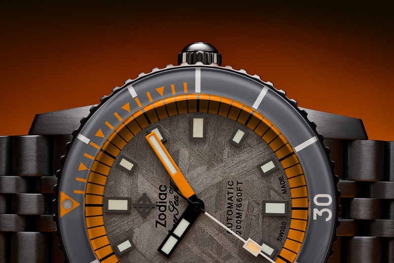 Zodiac Collaboration With Retailer Marks The First Use of Meteorite By The Swiss Brand