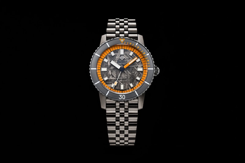 Zodiac Collaboration With Retailer Marks The First Use of Meteorite By The Swiss Brand