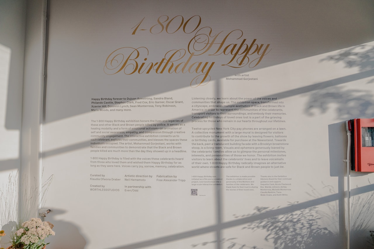 Mohammad Gorjestani “1-800 Happy Birthday” Exhibition
