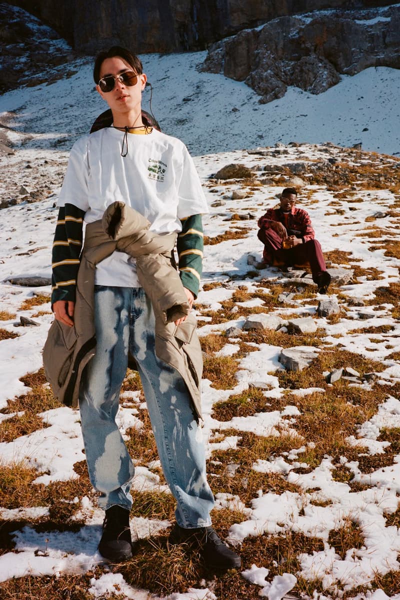 Edwin Escapes to Nature for FW22 Fashion