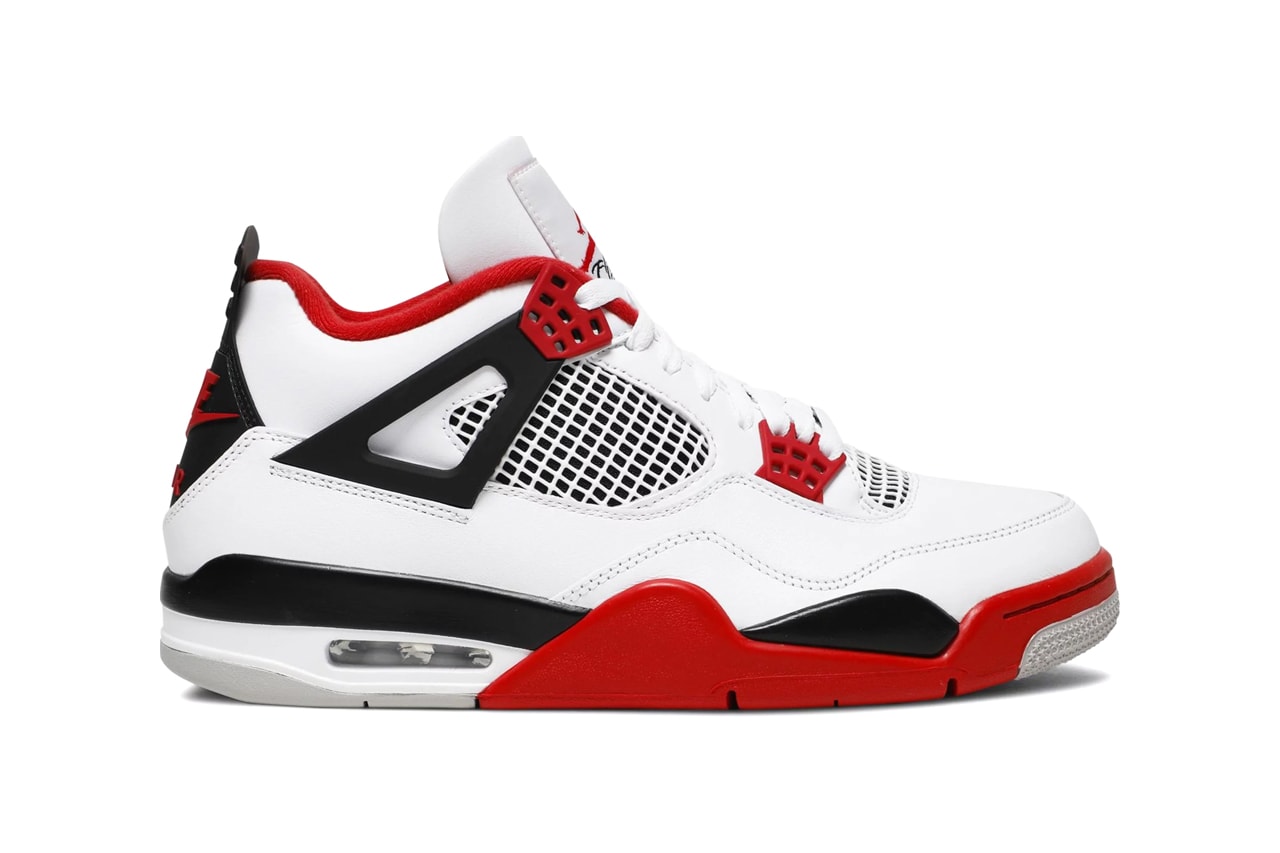 GOAT Air Jordan 4 Retro Models Midnight Navy Release Date Military Black Lightning Black Cat Sail Off Noir Fire Red Bred White Cement