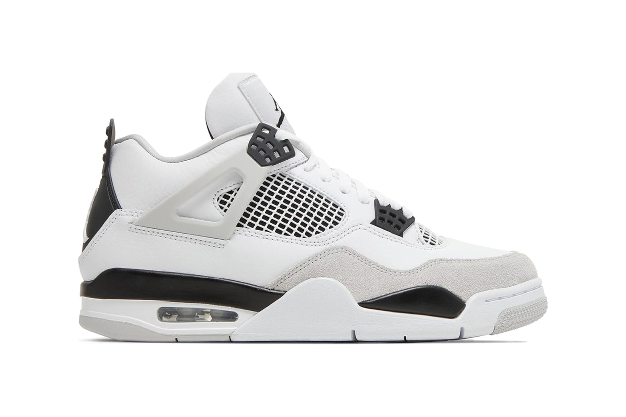 GOAT Air Jordan 4 Retro Models Midnight Navy Release Date Military Black Lightning Black Cat Sail Off Noir Fire Red Bred White Cement