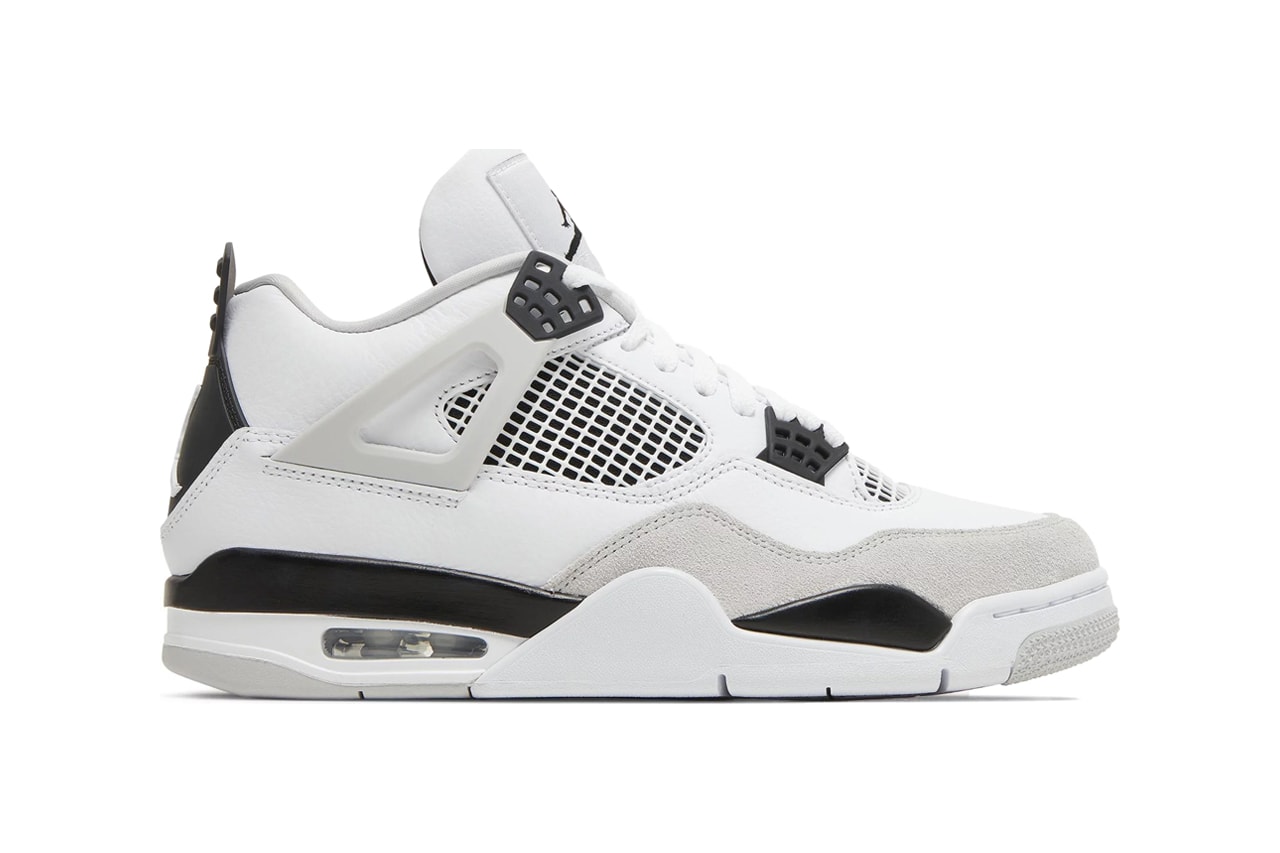 GOAT Air Jordan 4 Retro Models Midnight Navy Release Date Military Black Lightning Black Cat Sail Off Noir Fire Red Bred White Cement