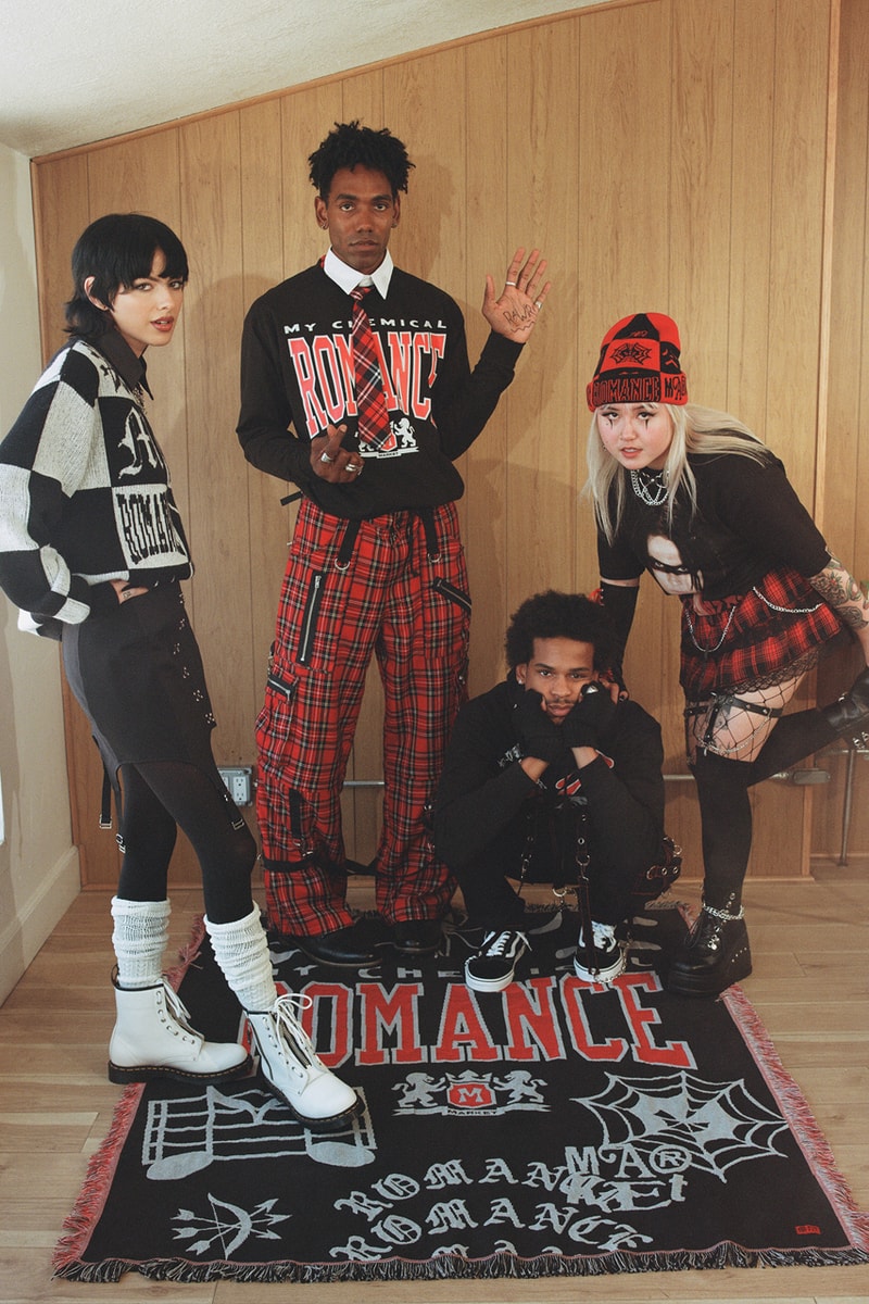 MARKET and My Chemical Romance Reunite for Punk-Filled Collab Fashion