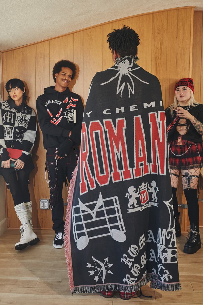 MARKET and My Chemical Romance Reunite for Punk-Filled Collab Fashion