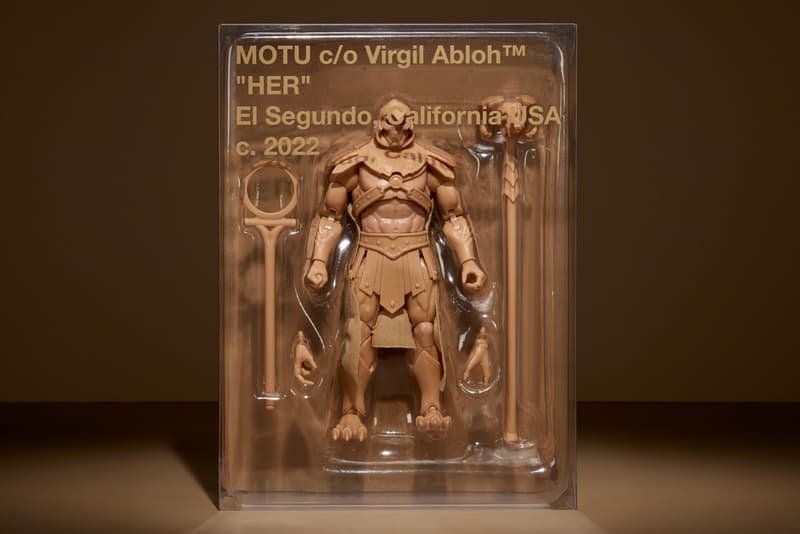 Mattel Creations Unveils ‘Masters of the Universe’ c/o Virgil Abloh™ “TOY” Toys