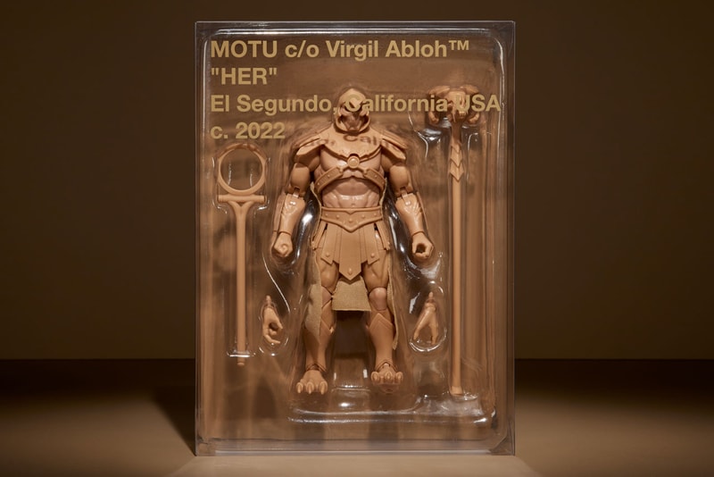 Mattel Creations Unveils ‘Masters of the Universe’ c/o Virgil Abloh™ “TOY” Toys