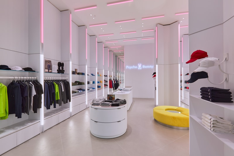 Psycho Bunny Flagship Store Opening Yorkdale Shopping Centre Apparel Concept Space  CF Toronto Eaton Centre Toronto Premium Outlets Menswear Shopping Mall