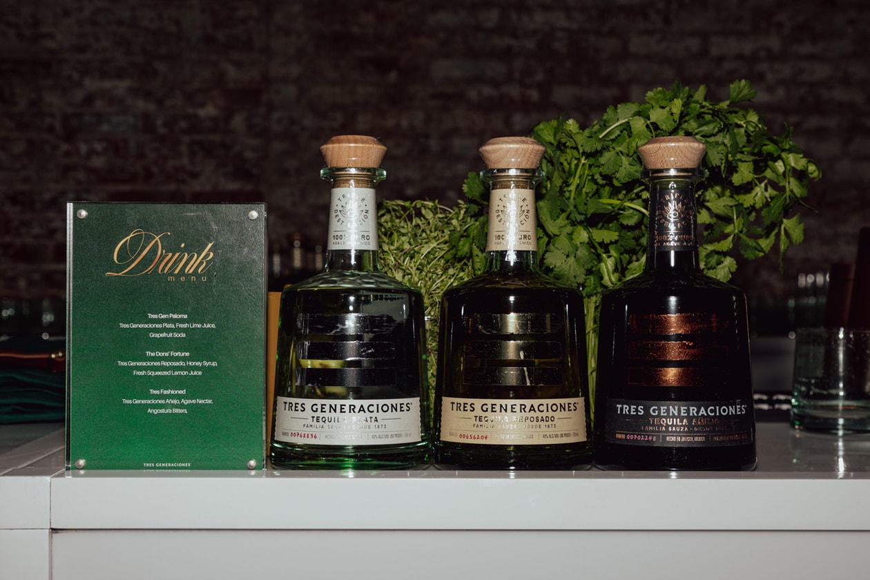 Tres Generaciones Tequila Añejo The Formula Girll Code HYPEBEAST Live Viewing Launch Party HBX Marcus Smart Defensive Player of the Year Boston Celtics Merch 