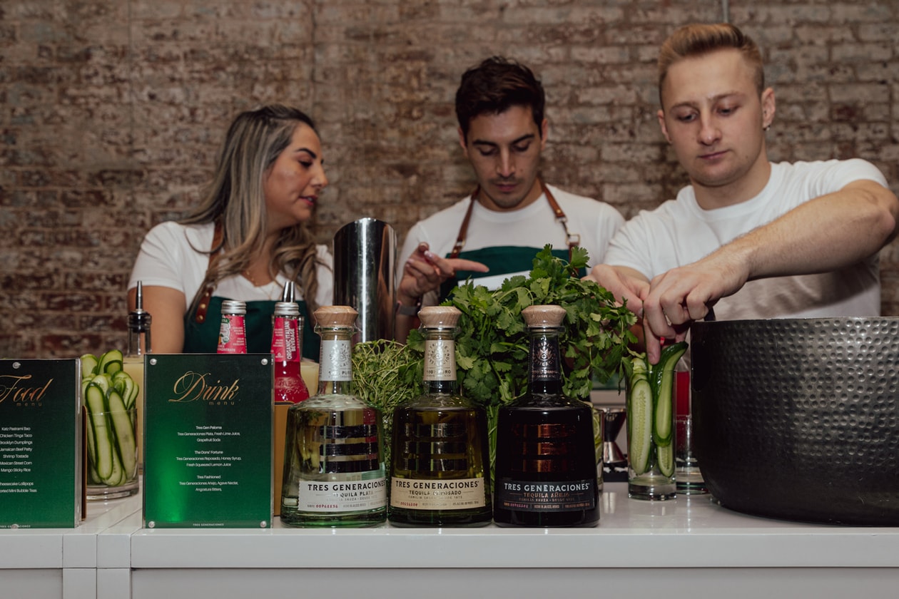 Tres Generaciones Tequila Añejo The Formula Girll Code HYPEBEAST Live Viewing Launch Party HBX Marcus Smart Defensive Player of the Year Boston Celtics Merch 