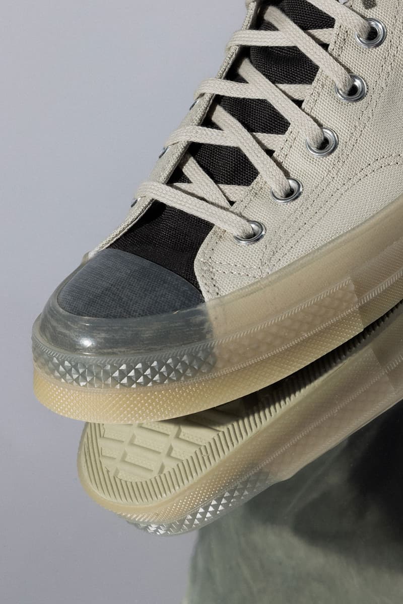 A-COLD-WALL* Converse Chuck 70 Hi Silver Birch Pavement HBX Release Info Buy Price