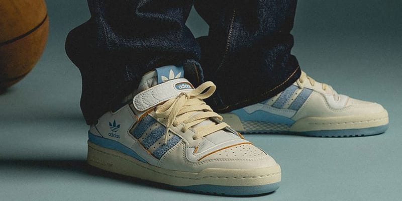 adidas forum 84 low blanche