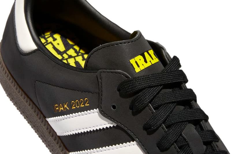 adidas Samba x IRAK Collaboration Release Information graffiti crew sneakers footwear hype