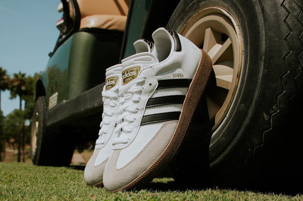 adidas samba og golf first look images release date football soccer spikes 