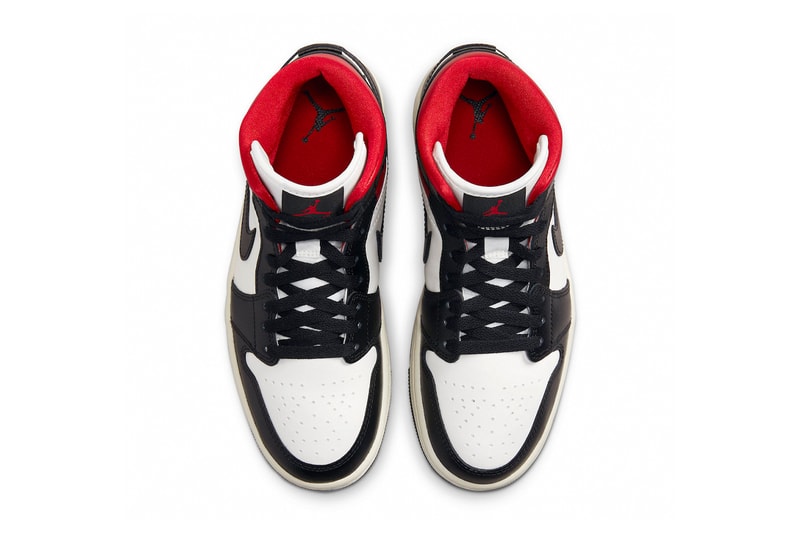 Air Jordan 1 Mid Gym Red Release Info BQ6472-061 womenswear sneakers nike swoosh hype