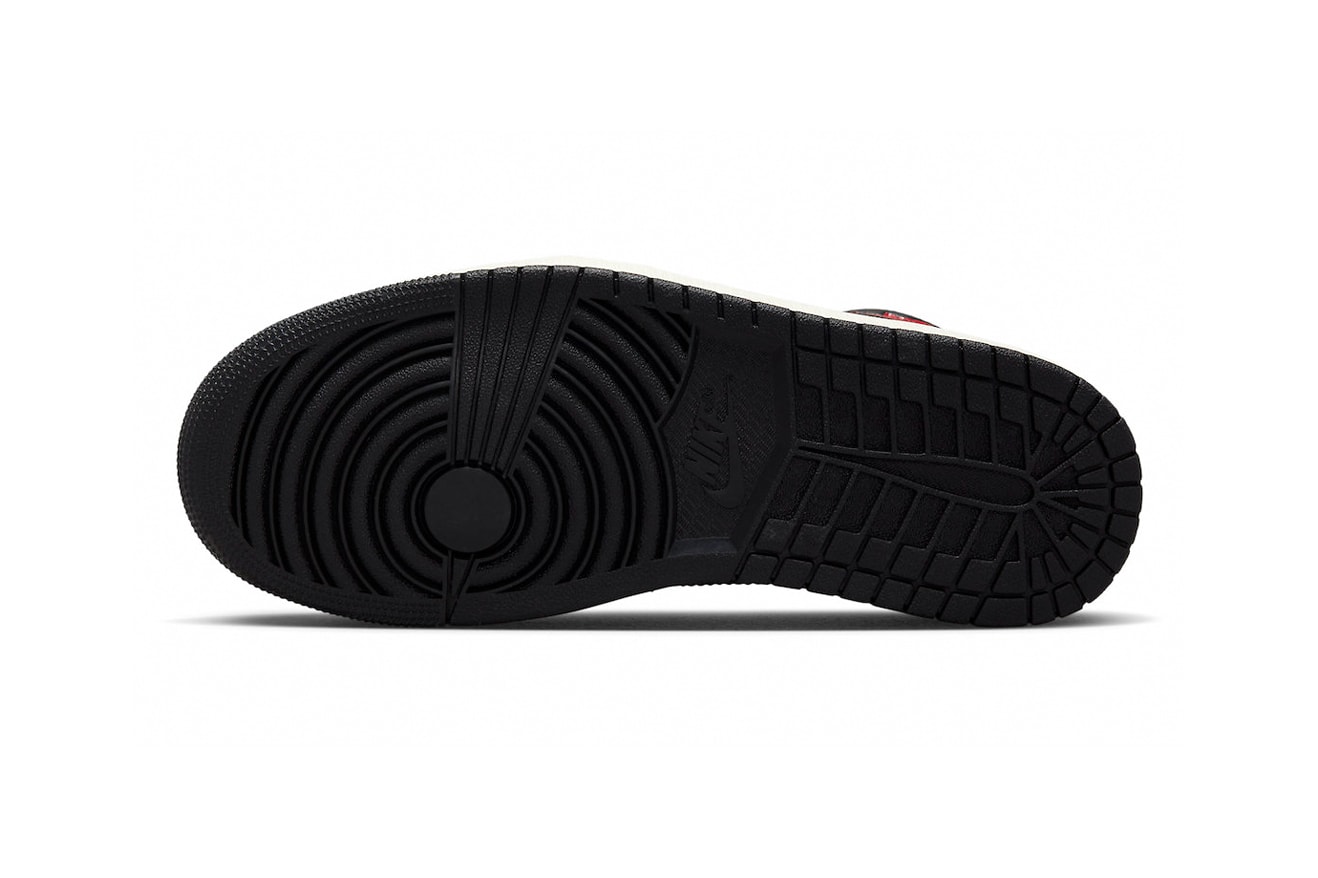 Air Jordan 1 Mid Gym Red Release Info BQ6472-061 womenswear sneakers nike swoosh hype