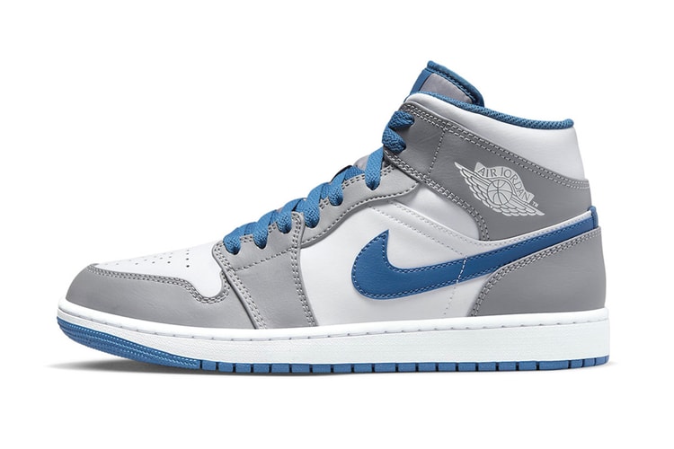 Take an Official Look at the Air Jordan 1 Mid "True Blue"