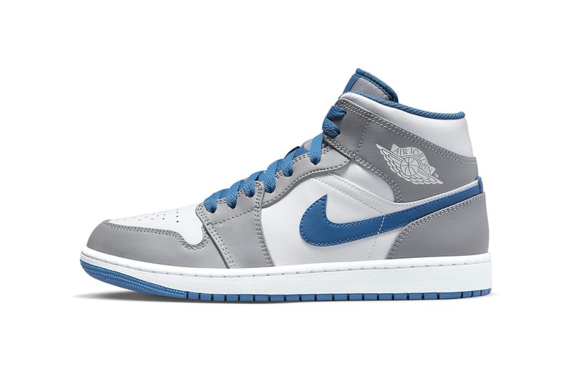 air jordan gray blue