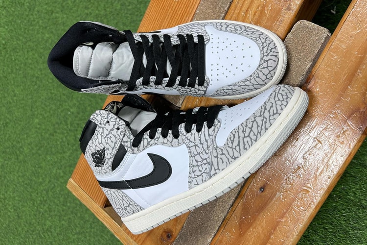 The Air Jordan 1 Gets a Classic “White Cement” Color Scheme