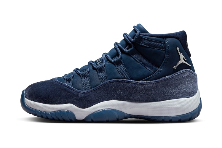 "Midnight Navy" Touches Down On the Air Jordan 11