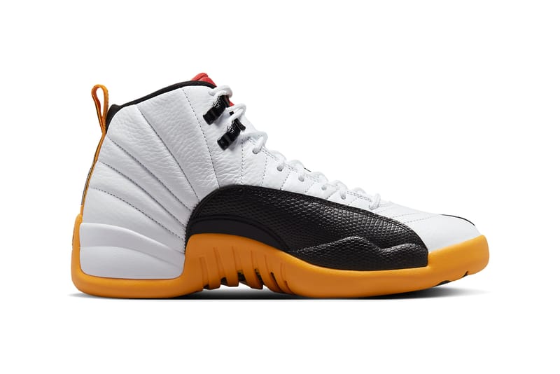 fake jordan 12 yellow and black