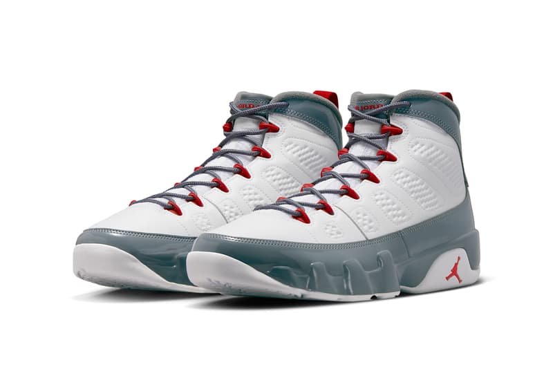 air michael jordan brand 9 fire red white cool grey official images photos release date info price where to buy 