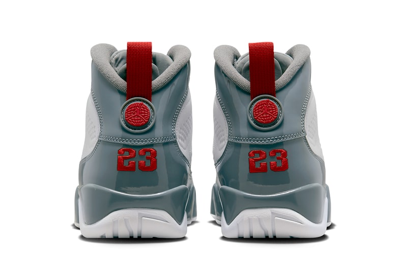 air michael jordan brand 9 fire red white cool grey official images photos release date info price where to buy 