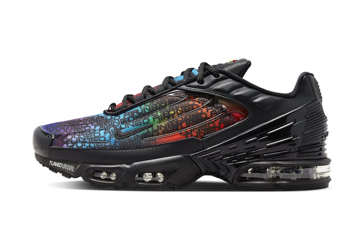 Nike's Air Max Plus 3 Arrives in Rainbow Gradients