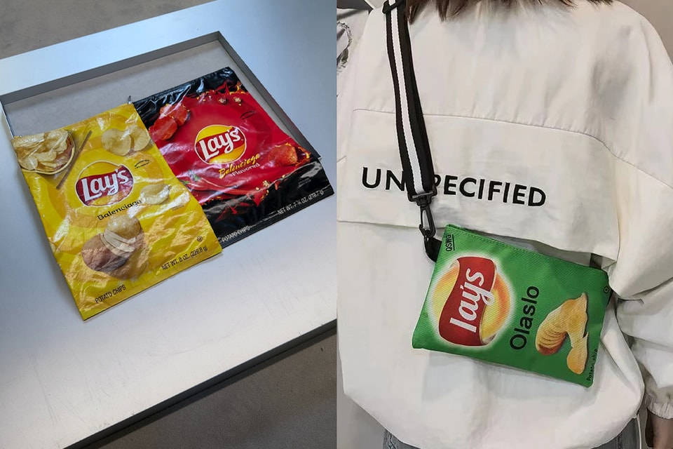 Balenciaga has created a bag that resembles a pack of Lay's potato